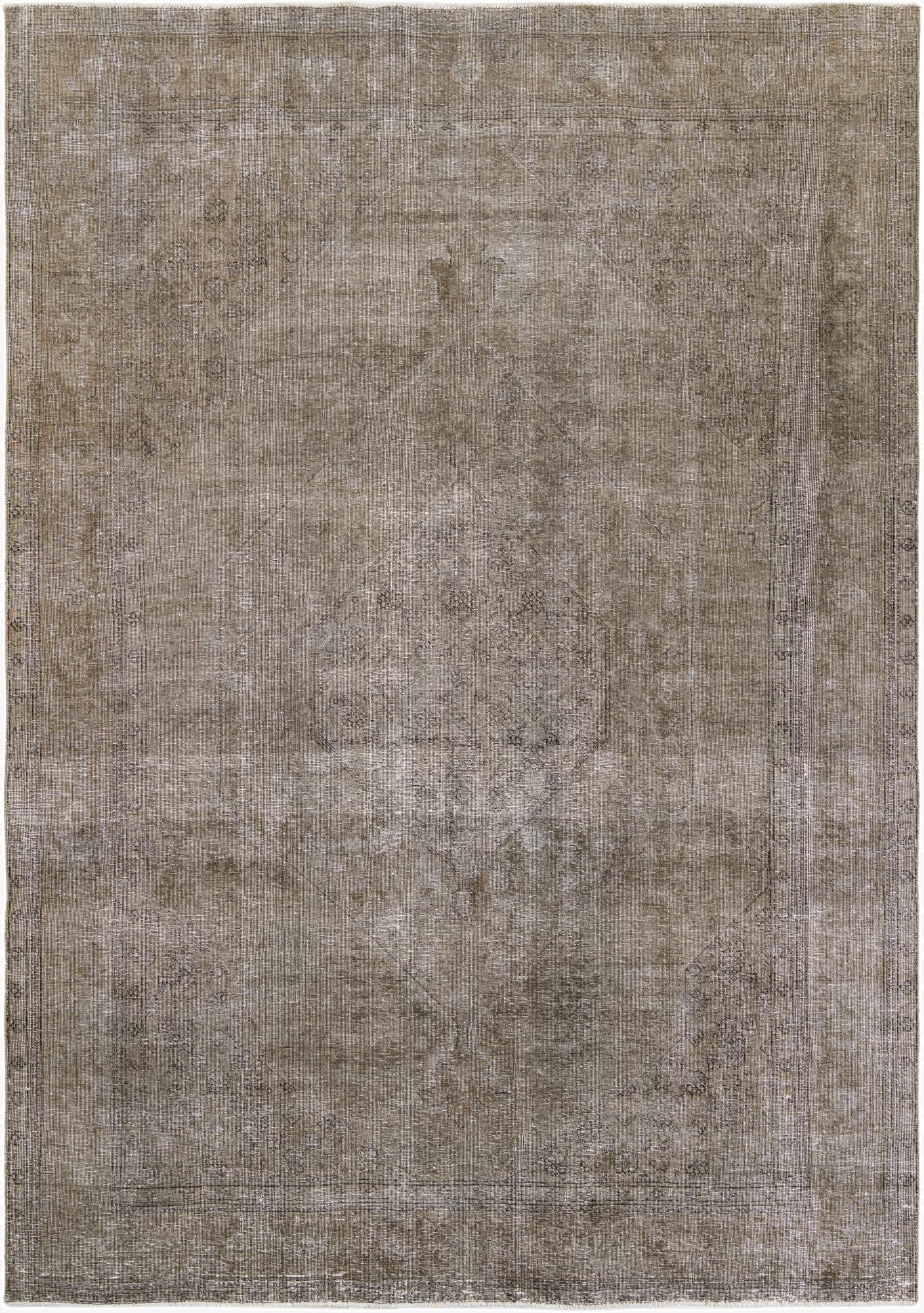 8' 1 x 11' 6  Hand Knotted Ultra Vintage Persian Wool Rug