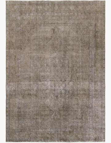 8' 1 x 11' 6 Hand Knotted Ultra Vintage Persian Wool Rug