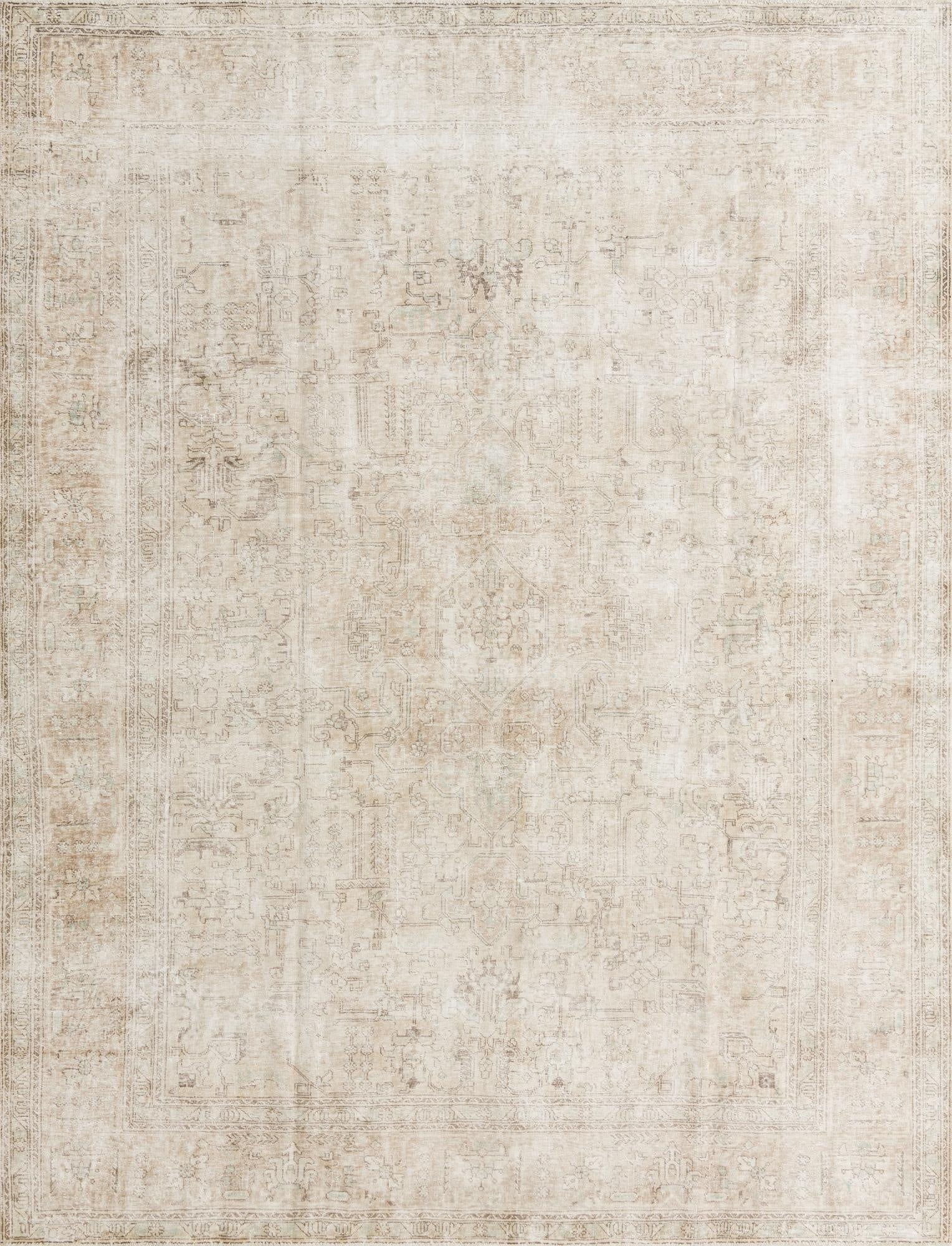 Primary image 8' 2 x 10' 7  Hand Knotted Ultra Vintage Persian Wool Rug