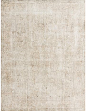 8' 2 x 10' 7 Hand Knotted Ultra Vintage Persian Wool Rug