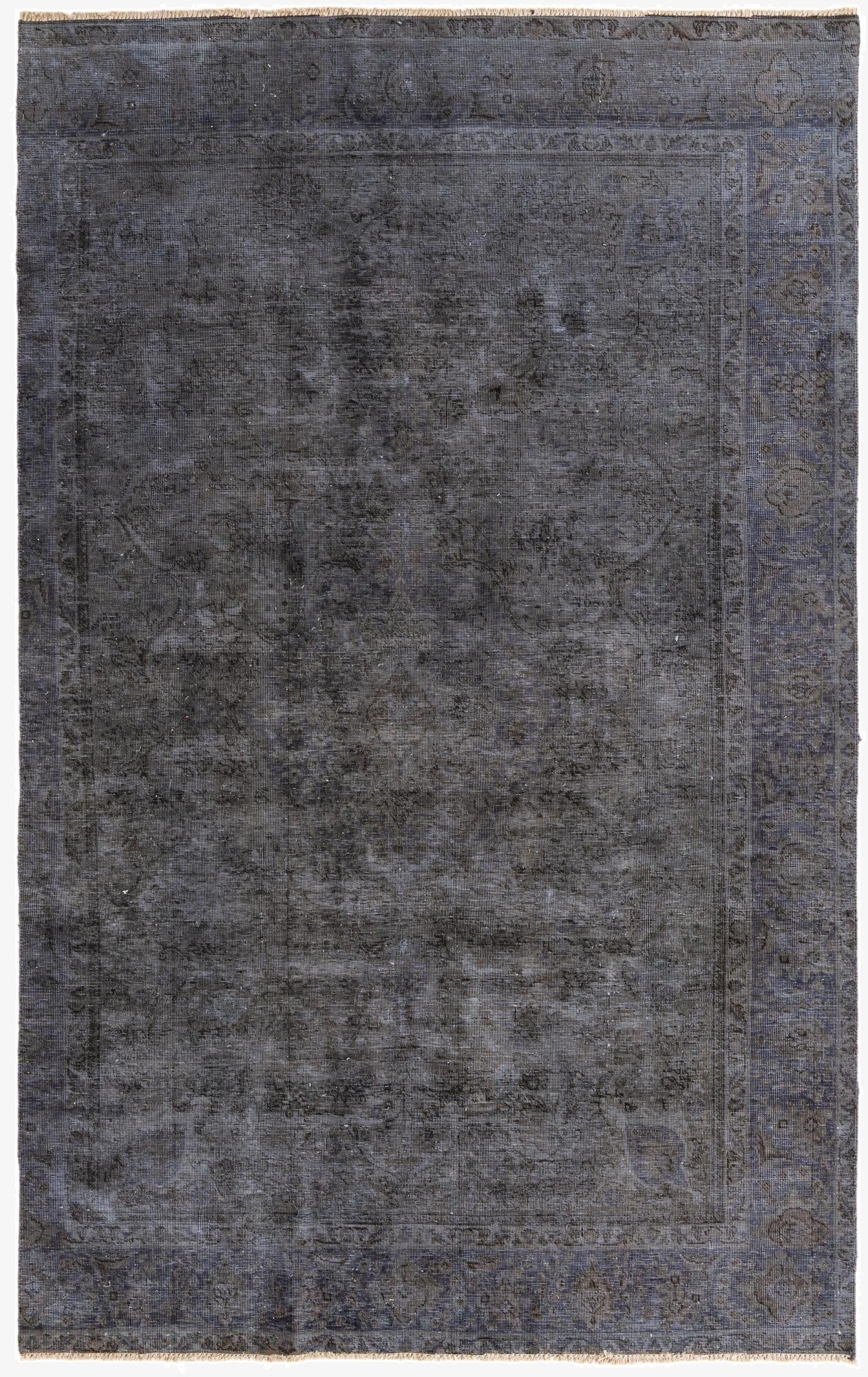 5' 11 x 9' 8  Hand Knotted Ultra Vintage Persian Wool Rug