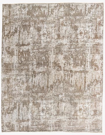 8' 1 x 10' 2 Hand Knotted Ultra Vintage Persian Wool Rug