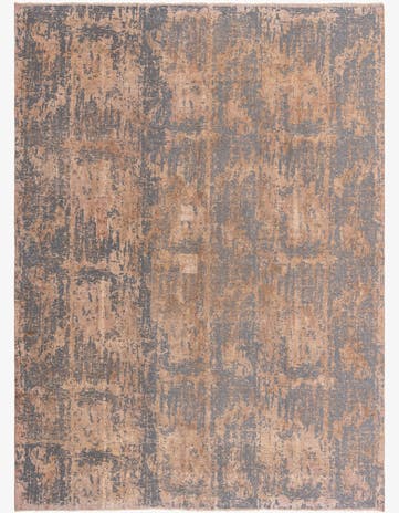 9' 1 x 12' 7 Hand Knotted Ultra Vintage Persian Wool Rug