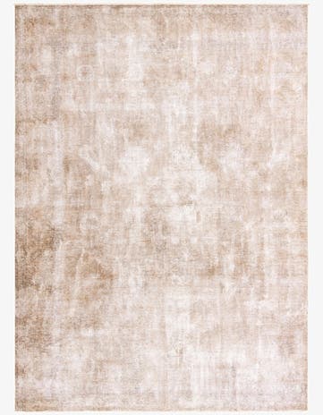 8' 7 x 12' Hand Knotted Ultra Vintage Persian Wool Rug