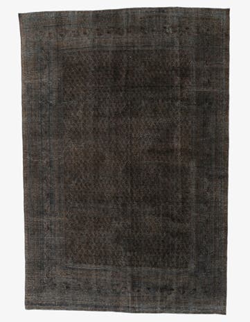 7' x 10' 3 Hand Knotted Ultra Vintage Persian Wool Rug