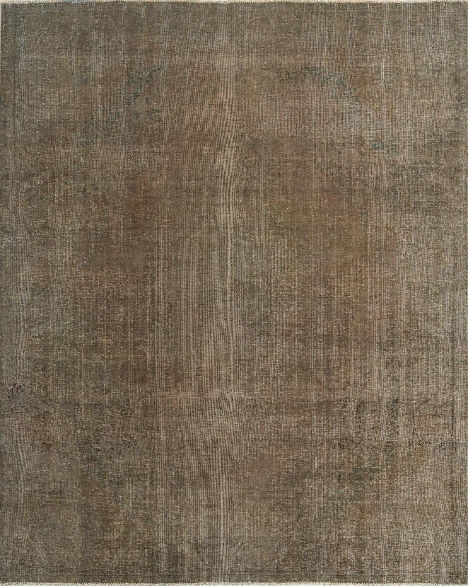 10' x 12' 1  Hand Knotted Ultra Vintage Persian Wool Rug