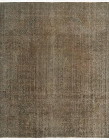 10' x 12' 1 Hand Knotted Ultra Vintage Persian Wool Rug