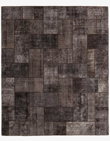 8' 6 x 10' 3 Hand Knotted Ultra Vintage Persian Wool Rug