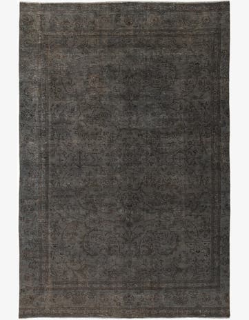 6' 10 x 10' 7 Hand Knotted Ultra Vintage Persian Wool Rug