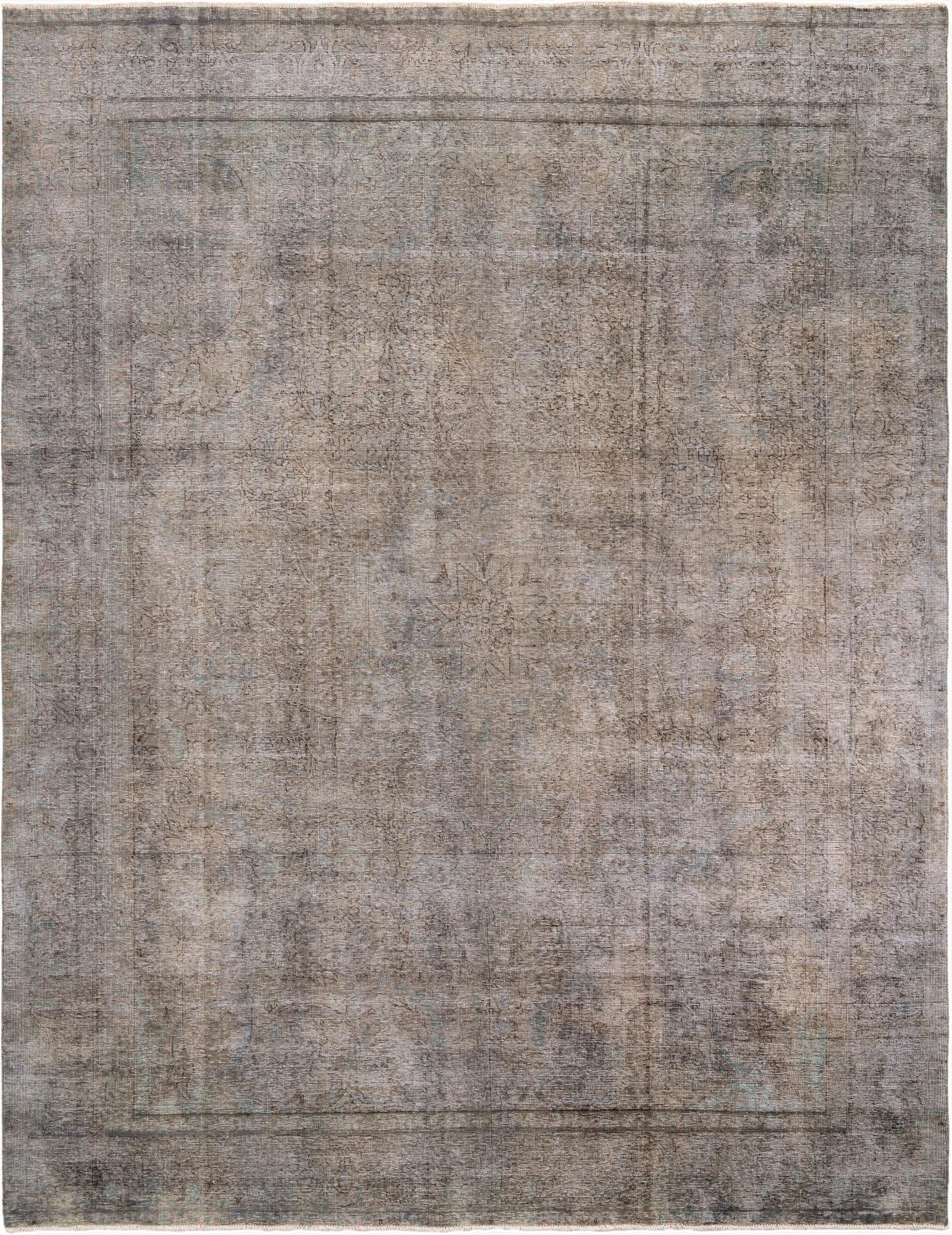 9' 9 x 12' 9 Hand Knotted Ultra Vintage Persian Wool Rug