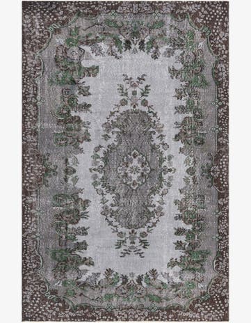 6' x 9' 6 Ultra Vintage Wool Rug