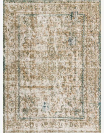 8' 2 x 10' 9 Hand Knotted Ultra Vintage Persian Wool Rug
