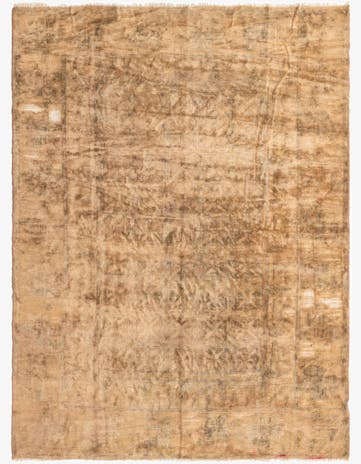 5' 6 x 7' 6 Hand Knotted Ultra Vintage Persian Wool Rug