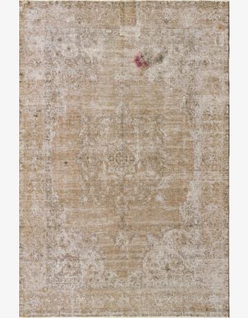 7' 5 x 11' 3 Hand Knotted Ultra Vintage Persian Wool Rug