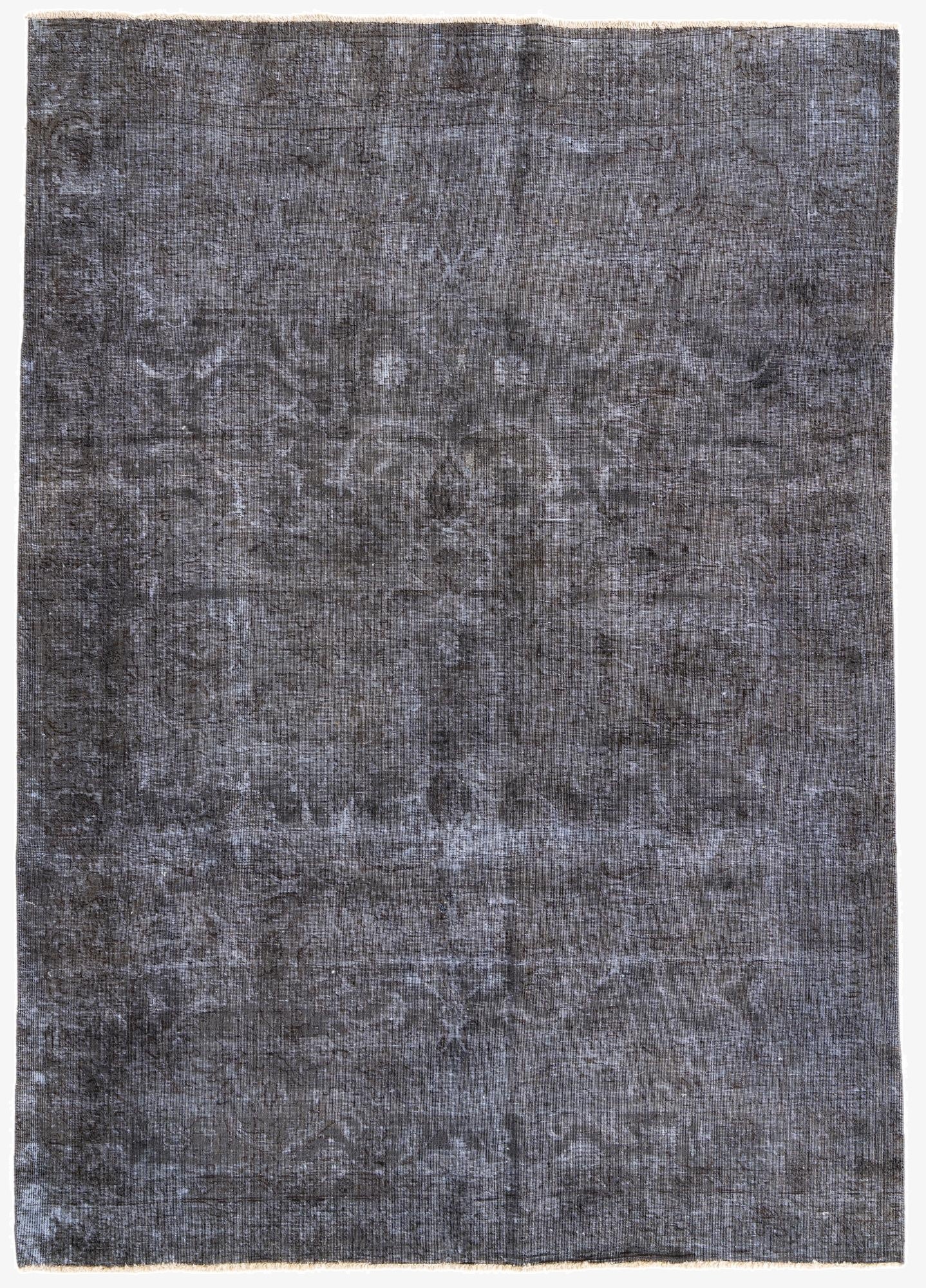 Primary image 6' 6 x 9' 3  Hand Knotted Ultra Vintage Persian Wool Rug