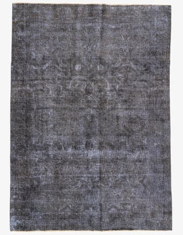 6' 6 x 9' 3 Hand Knotted Ultra Vintage Persian Wool Rug