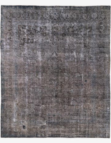 9' 6 x 11' 3 Hand Knotted Ultra Vintage Persian Wool Rug