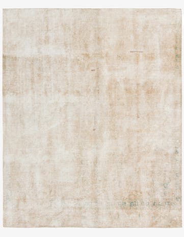 5' 5 x 6' 7 Hand Knotted Ultra Vintage Persian Wool Rug