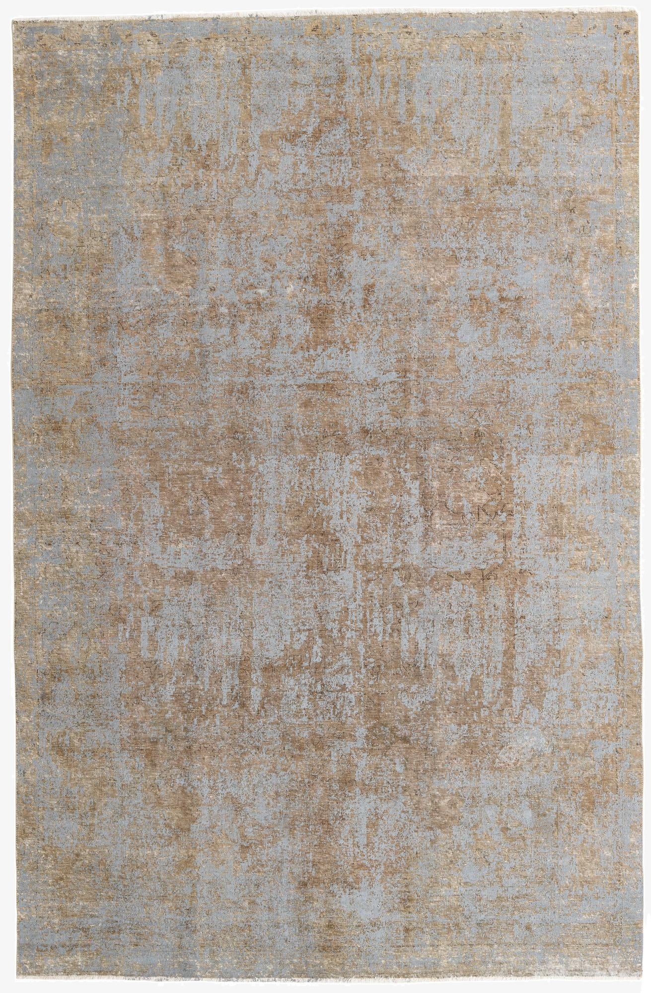 7' x 10' 10  Hand Knotted Ultra Vintage Persian Wool Rug