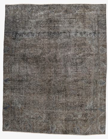 6' 1 x 7' 7 Hand Knotted Ultra Vintage Persian Wool Rug