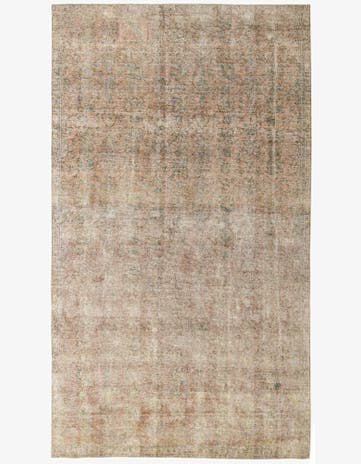 7' 5 x 13' 5 Hand Knotted Ultra Vintage Persian Wool Rug