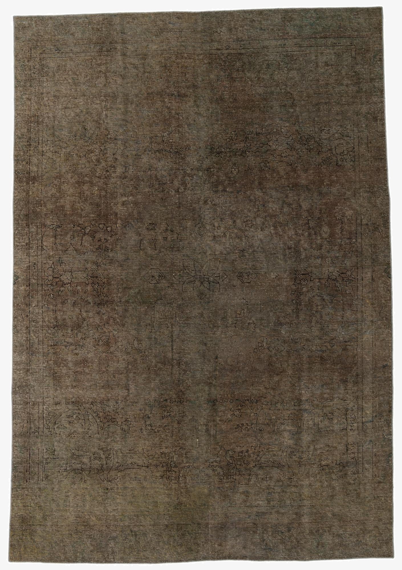 Primary image 8' 1 x 11' 9  Hand Knotted Ultra Vintage Persian Wool Rug