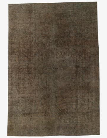 8' 1 x 11' 9 Hand Knotted Ultra Vintage Persian Wool Rug