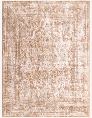 9' 3 x 12' 3 Hand Knotted Ultra Vintage Persian Wool Rug