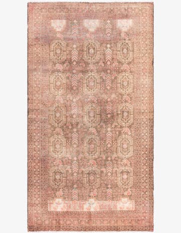 3' 2 x 5' 6 Hand Knotted Ultra Vintage Persian Wool Rug