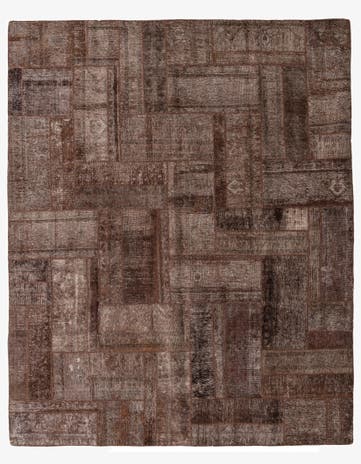 8' 7 x 10' 4 Hand Knotted Ultra Vintage Persian Wool Rug