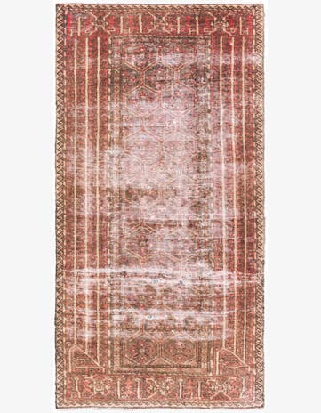 2' 9 x 5' 3 Hand Knotted Ultra Vintage Persian Wool Rug