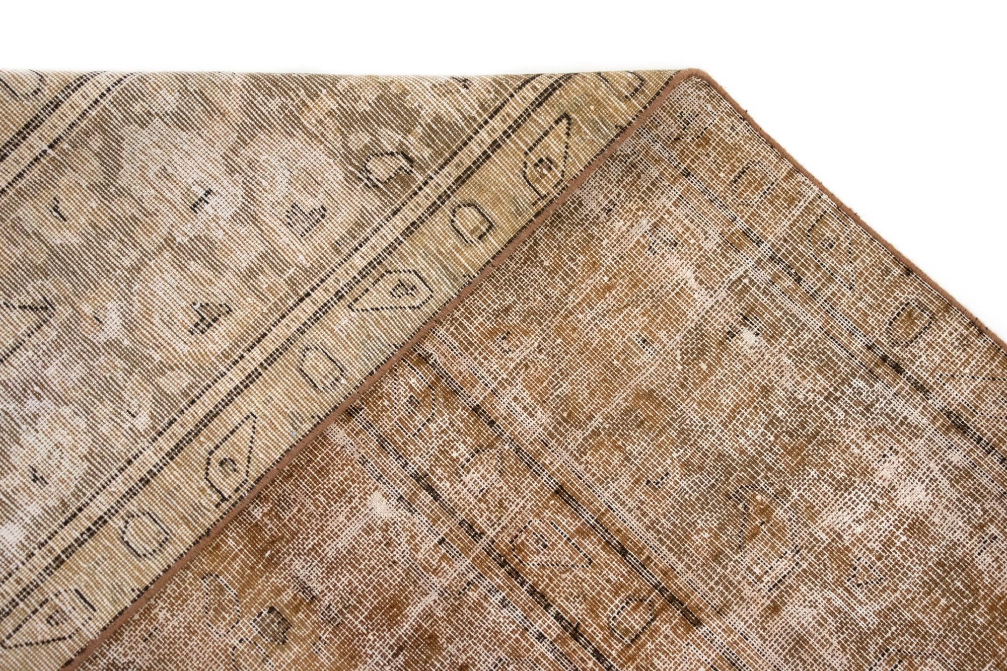 9' 3 x 12' 8 Hand Knotted Vintage Royal Persian Wool Rug