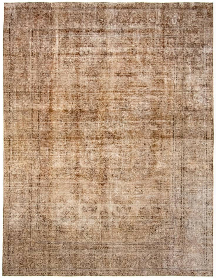 Detail image of 9' 3 x 12' 8 Hand Knotted Vintage Royal Persian Wool Rug