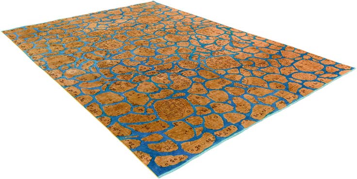 Detail image of 7' 10 x 11' 2 Vintage Royal Wool Rug