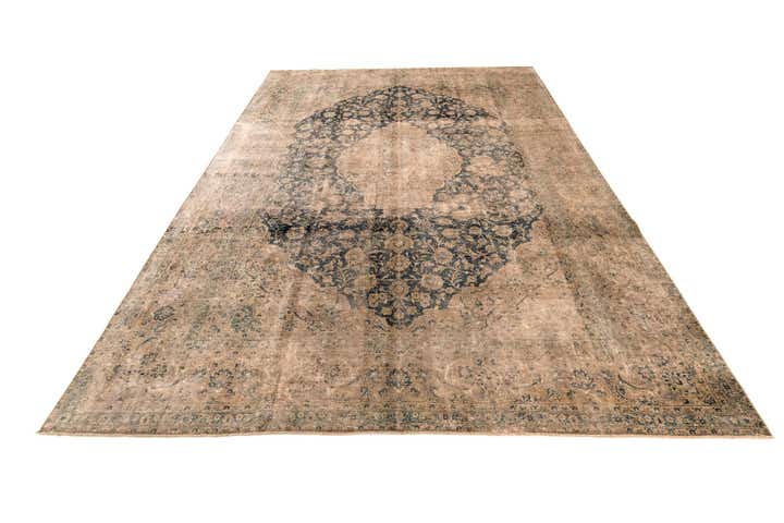 8' x 12' 2 Vintage Royal Wool Rug