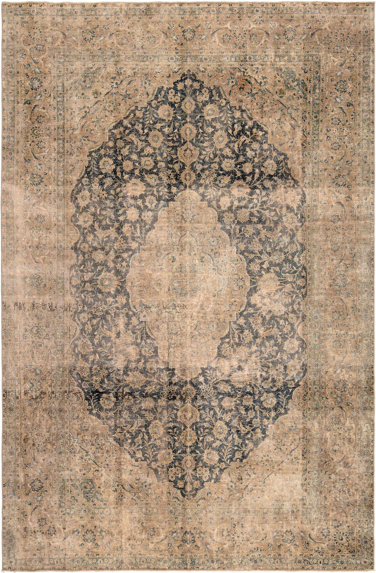 8' x 12' 2 Vintage Royal Wool Rug