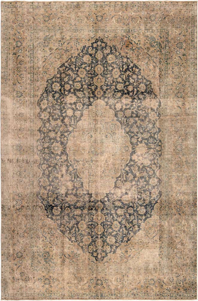 8' x 12' 2 Vintage Royal Wool Rug