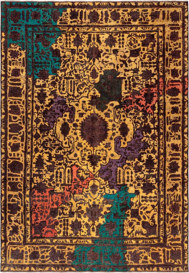 Detail image of 7' 5 x 10' 11 Vintage Royal Wool Rug
