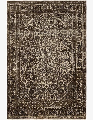 6' 4 x 9' 8 Vintage Royal Wool Rug