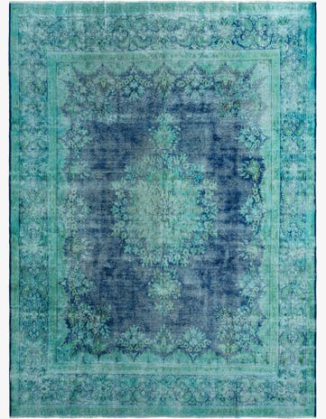 9' 5 x 12' 7 Vintage Royal Wool Rug