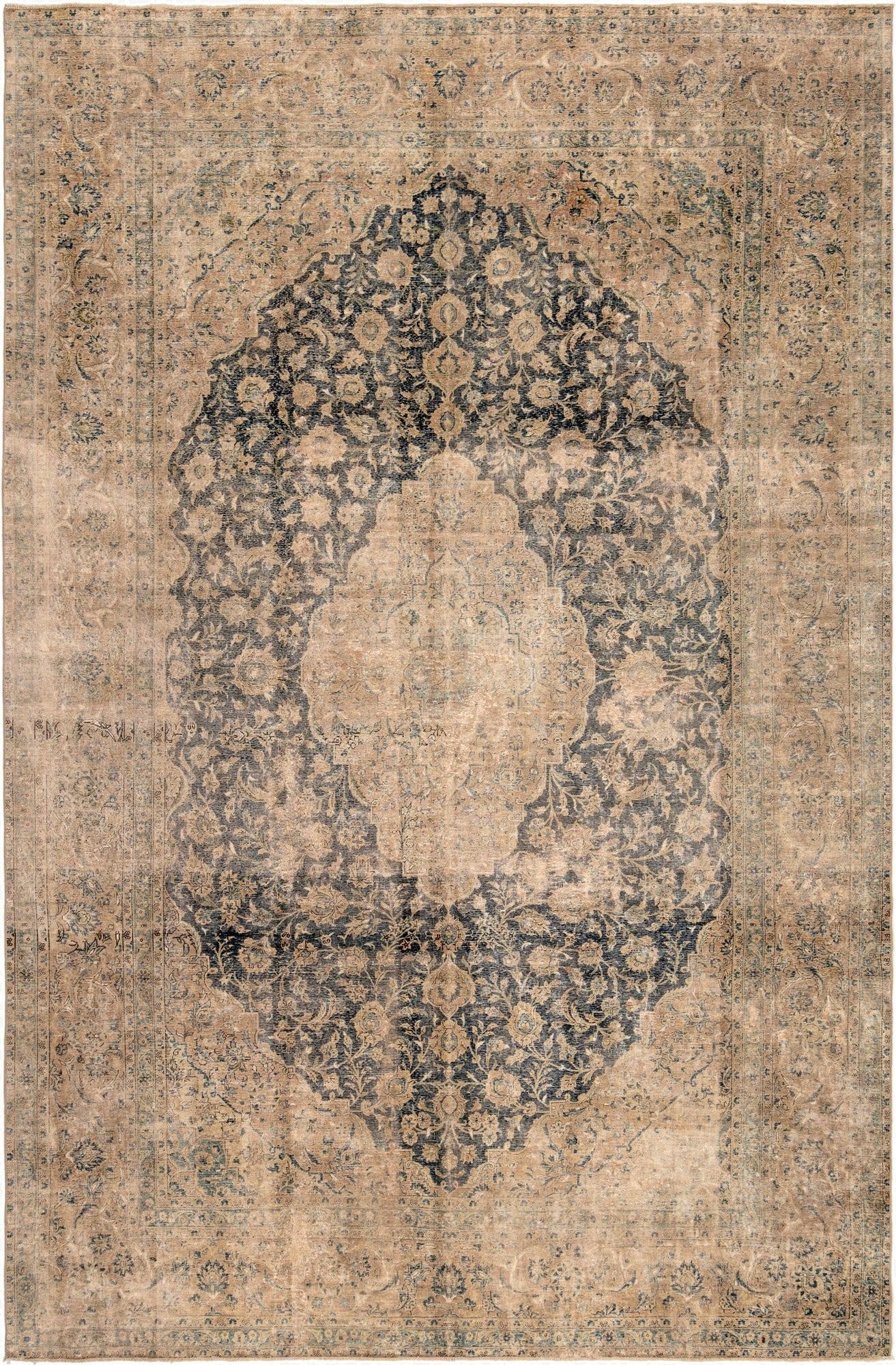 8' x 12' 2 Vintage Royal Wool Rug