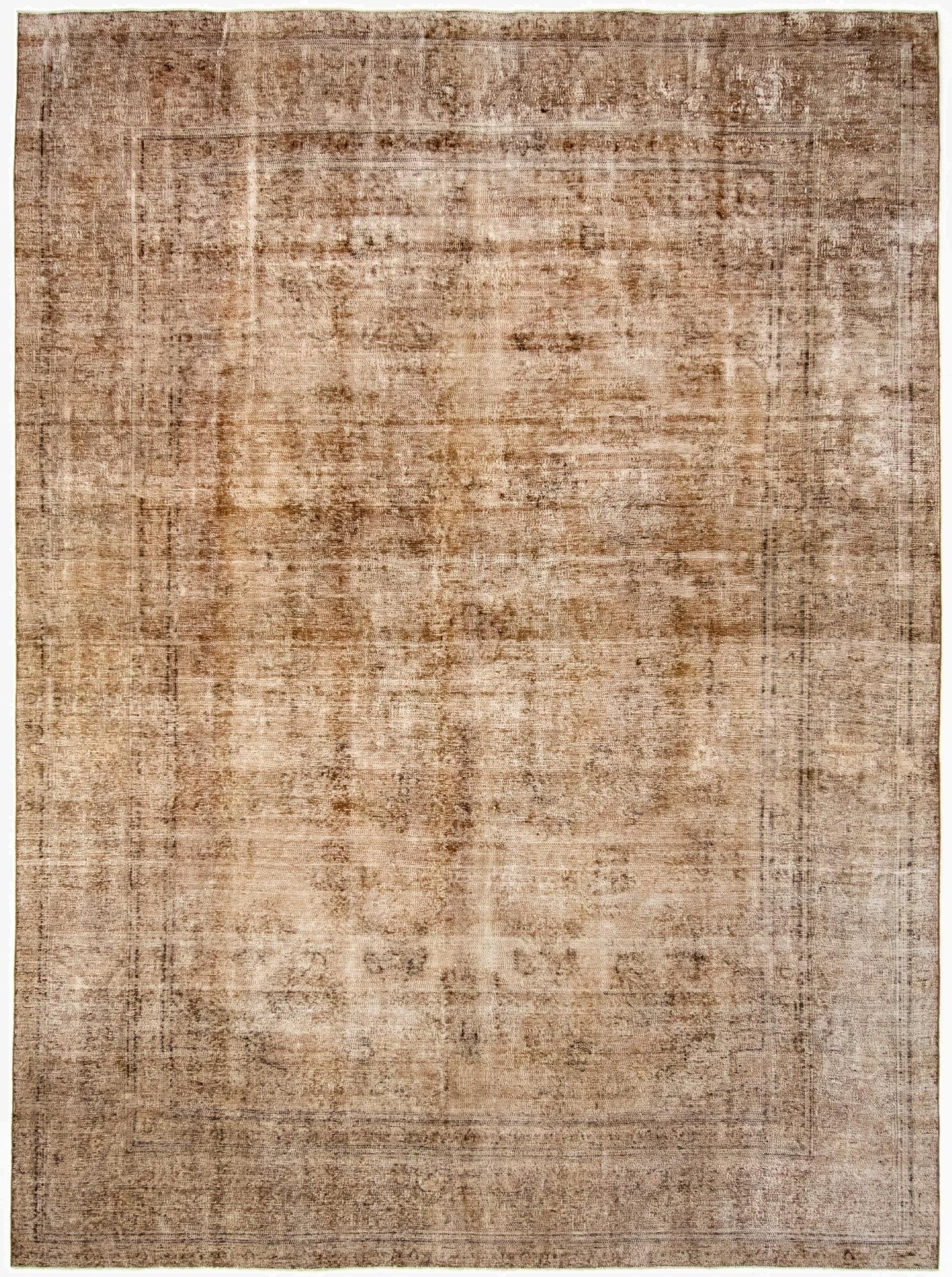 9' 3 x 12' 8  Hand Knotted Vintage Royal Persian Wool Rug