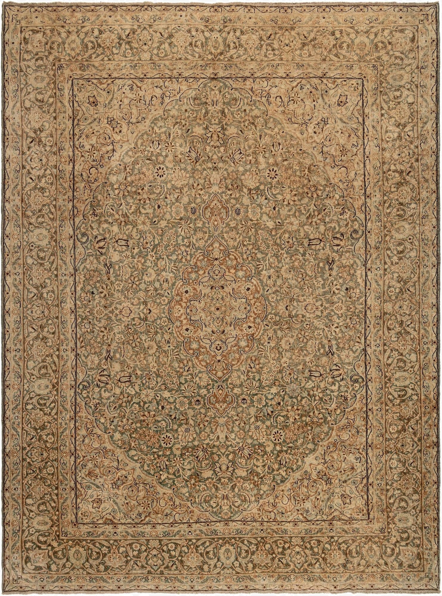 9' 2 x 12' 5 Vintage Royal Wool Rug