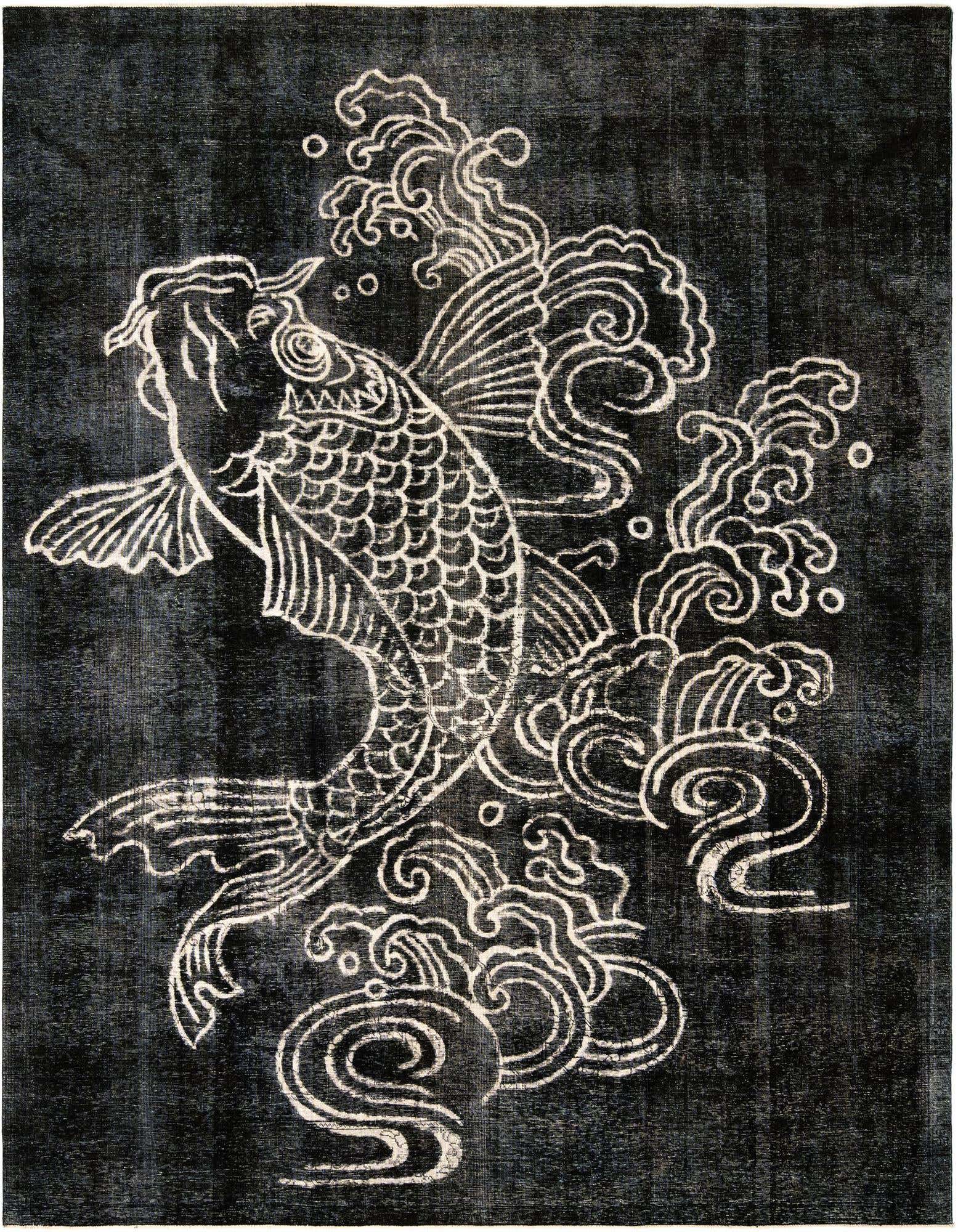 9' 5 x 12' 4 Vintage Wool Rug