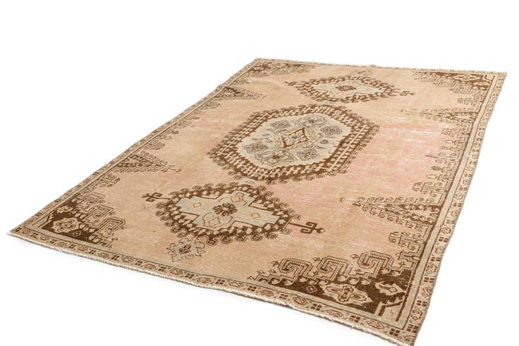 Detail image of 7' x 11' 3 Vintage Wool Rug