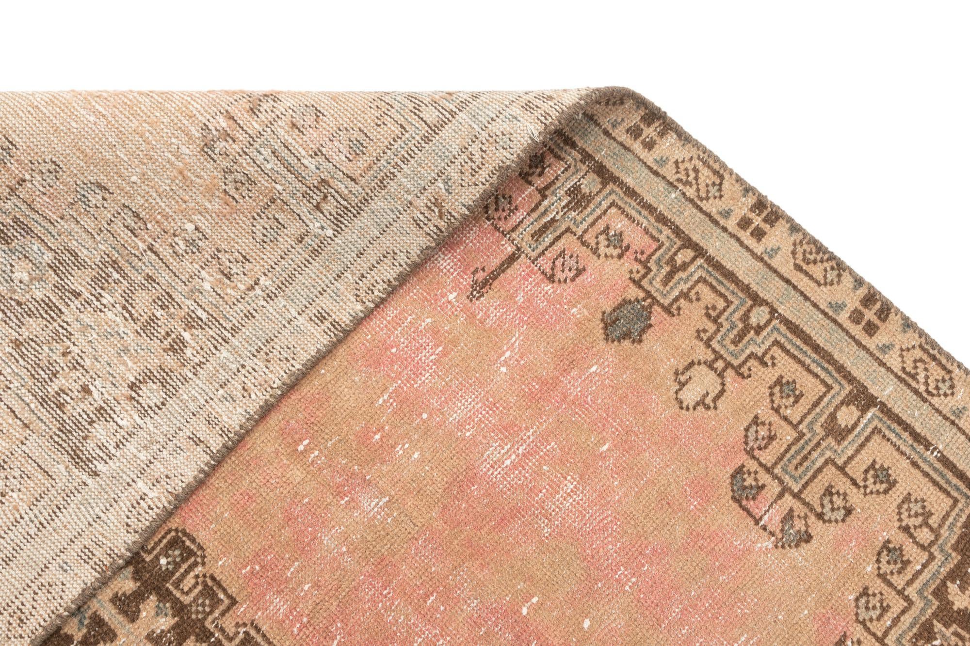 7' x 11' 3 Vintage Wool Rug