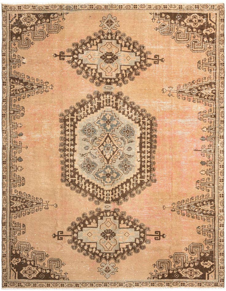 Detail image of 7' x 11' 3 Vintage Wool Rug