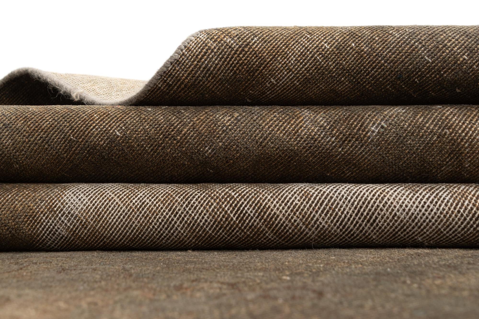 7' x 10' 6 Vintage Wool Rug