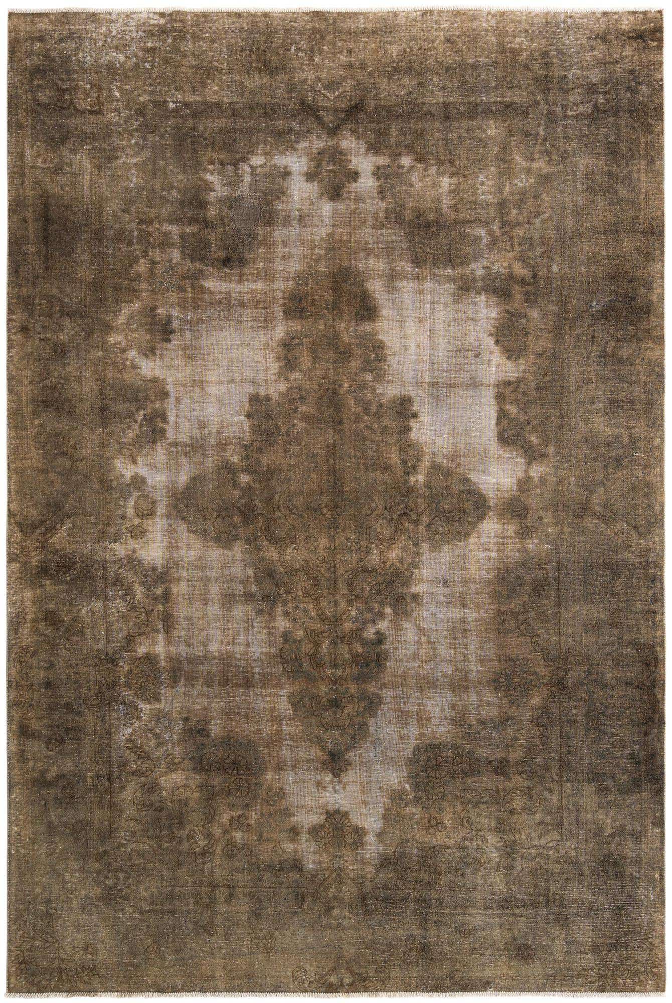 7' x 10' 6 Vintage Wool Rug