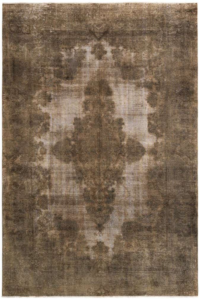 7' x 10' 6 Vintage Wool Rug